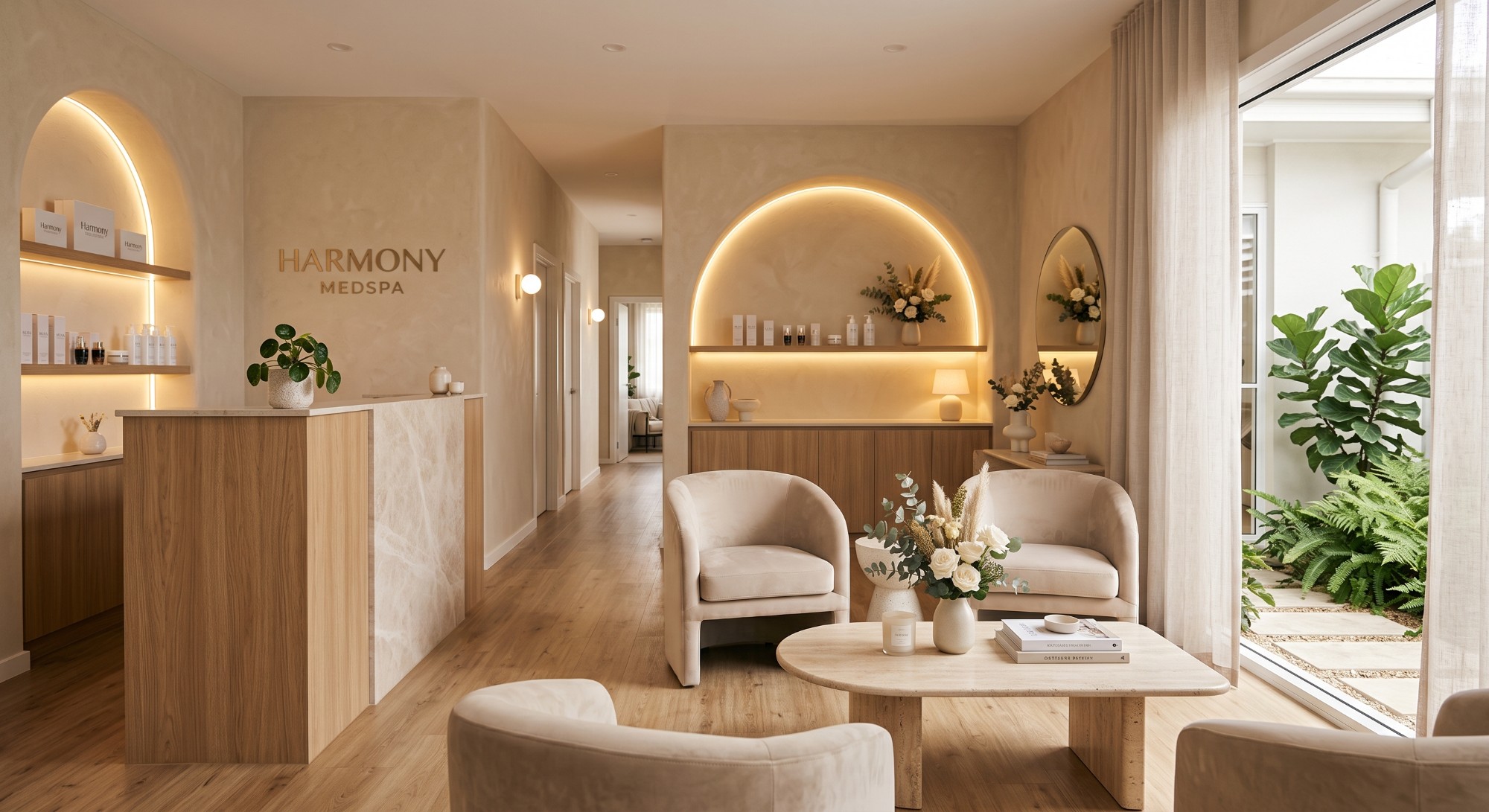 Harmony MedSpa treatment room
